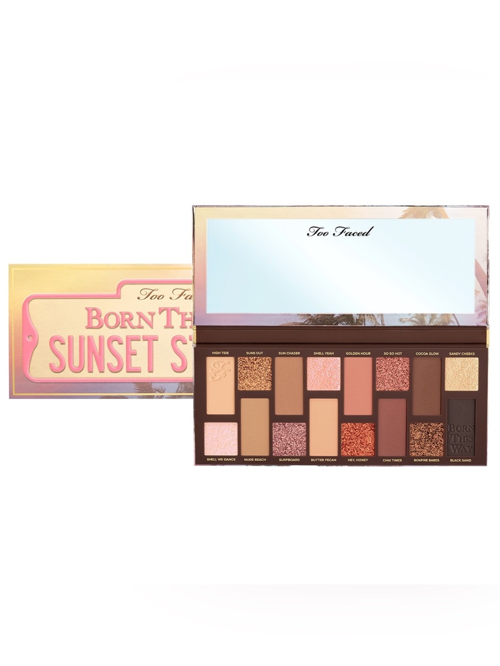 Too Faced Born This Way Sunset Stripped Eyeshadow Palette Neutrals Everyday